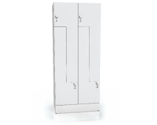 Premium lockers Z-shaped doors ALFORT AD 1920 x 800 x 520